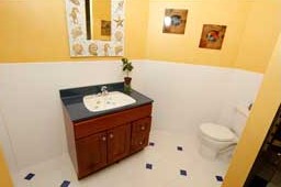 Pasco Wa bathroom with wainscoting